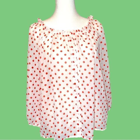 H&M super cute super lightweight summery blouse! New - Picture 3 of 9